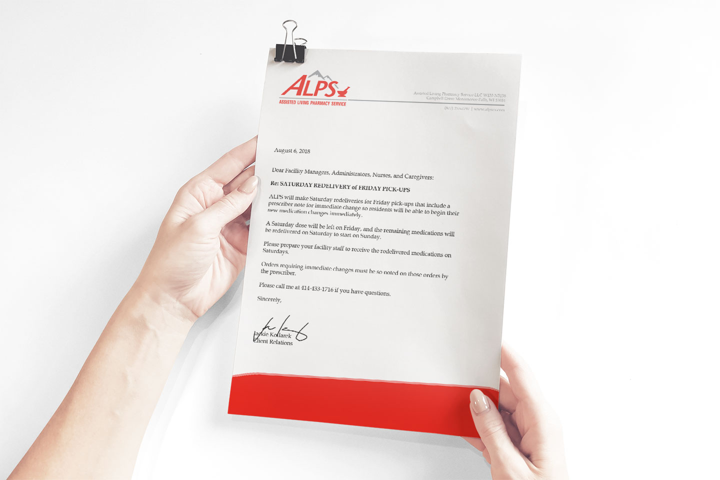 ALPS Letterhead